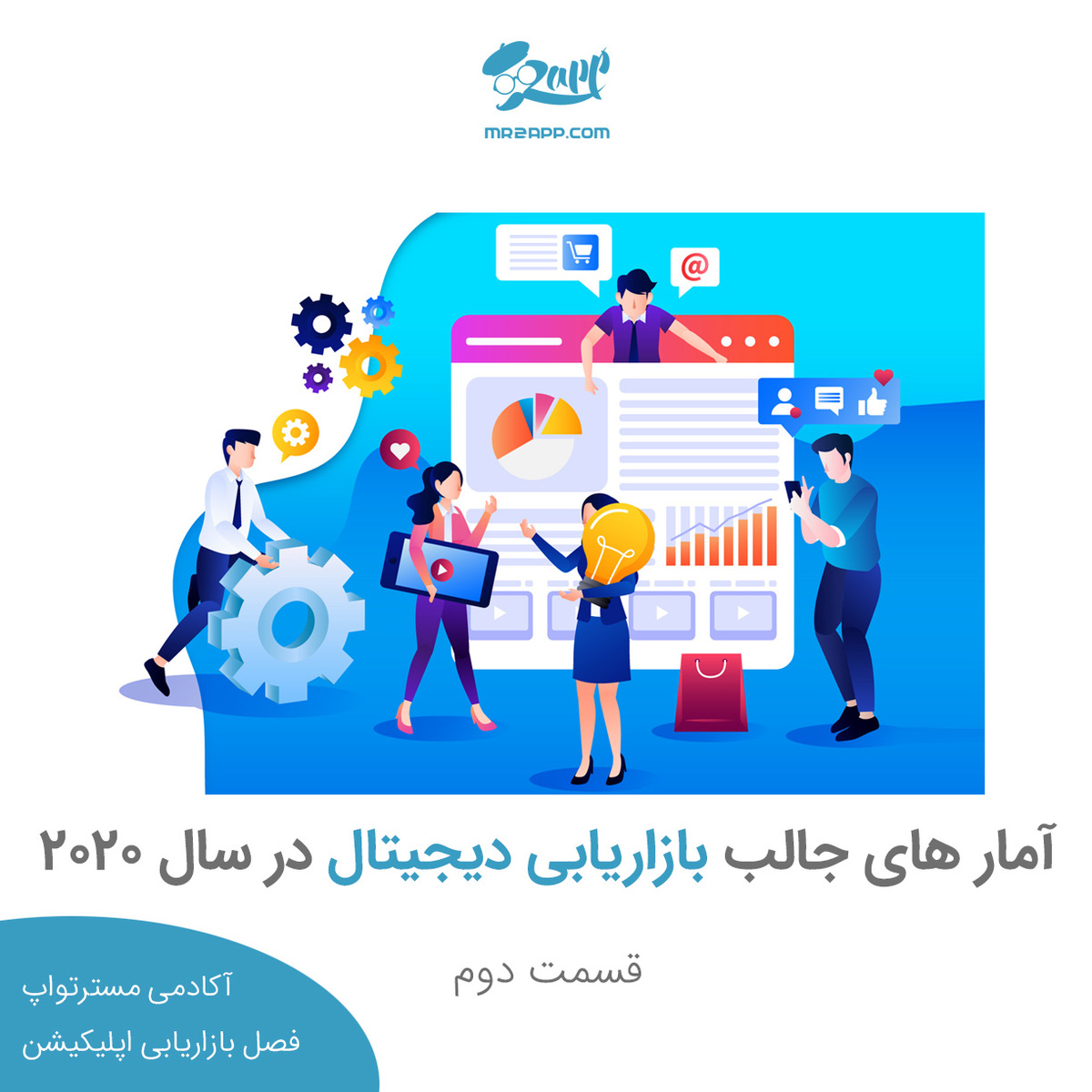 آمار‌های جالب بازاریابی دیجیتال در سال ۲۰۲۰ /  قسمت ۲